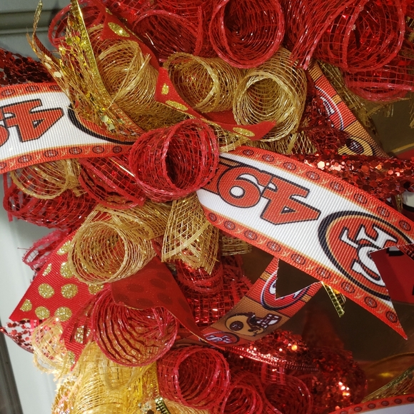 49ers wreath - Picture 2 of 2